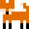 pixelated fox icon